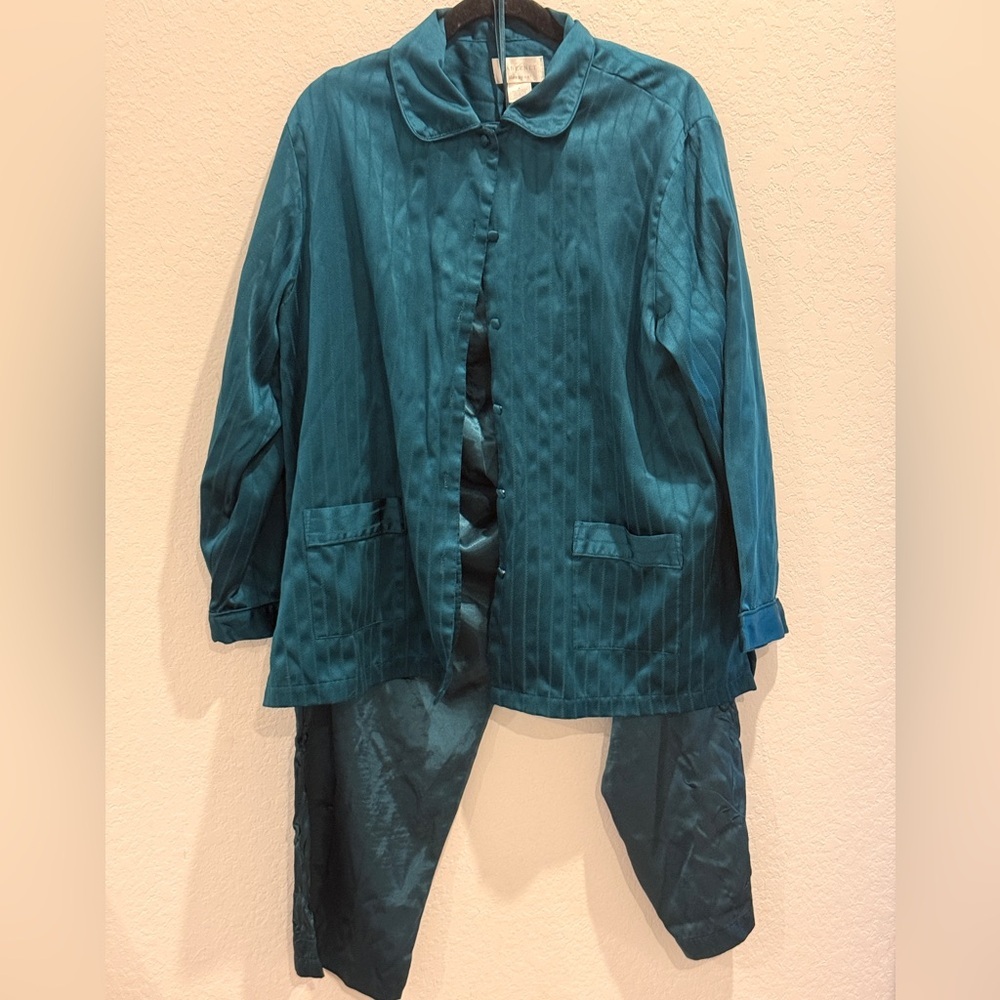Teal Women's Pajamas Set size Large